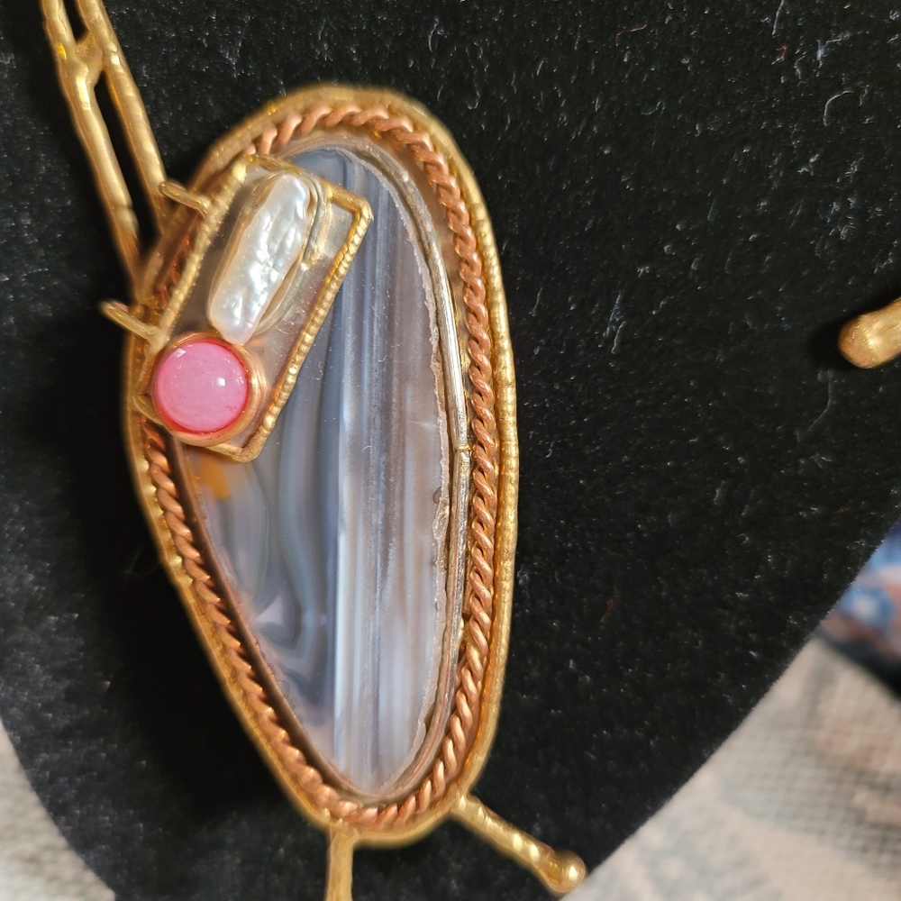 Huge statement necklace